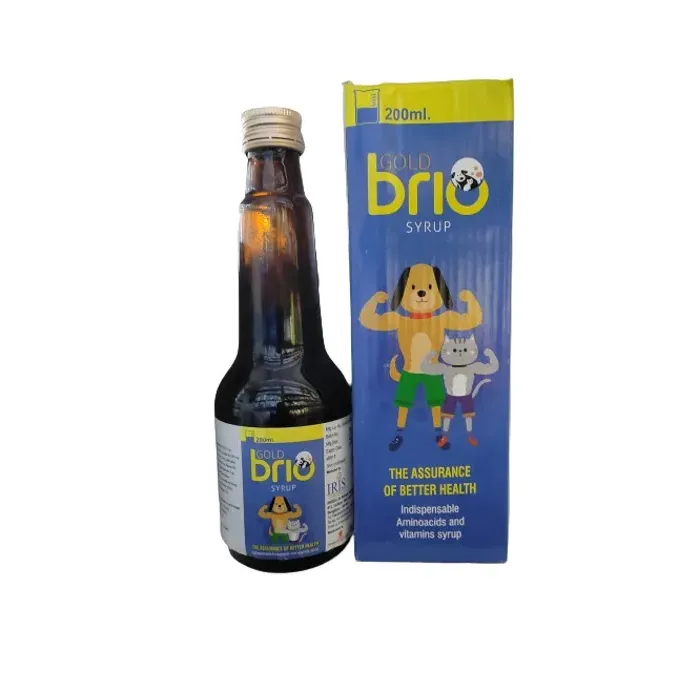 GOLD BRIO SYRUP ( FOR DOGS & CATS ) 200 ml